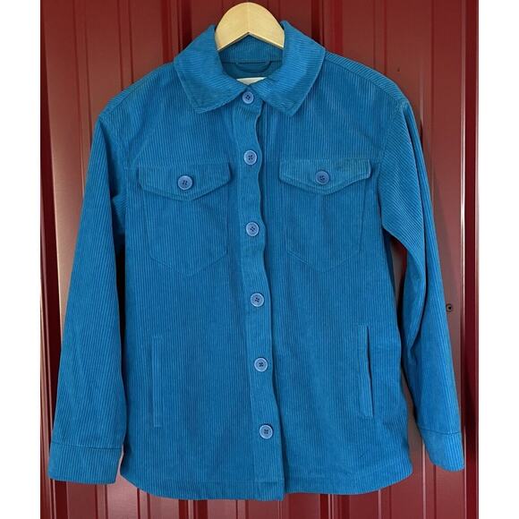 Anthropologie Avec Les Filles Jacket Shirtjac Corduroy Oversized Shacket Small - Picture 1 of 7